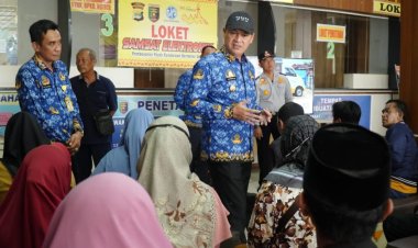 Novriwan Jaya Tinjau Program Pemutihan Kendaraan Bermotor di Samsat Tubaba