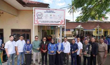 OJK Dorong Literasi dan Inklusi Keuangan TPAKD di Lamtim: Launching Desa Perkasa Pertama di Desa Tulusrejo