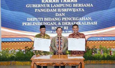Wujudkan Swasembada Pangan, Pemprov Lampung Dukung Pembangunan Batalyon Teritorial Pembangunan