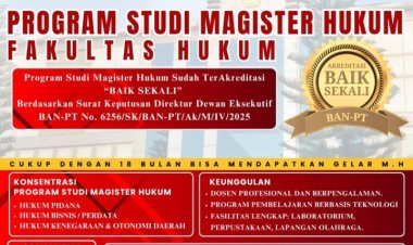 Kuliah S2 Hukum di Universitas Saburai: Akreditasi Baik Sekali, Fasilitas Lengkap, Lulusan Berkualitas