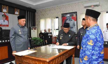 Wabup Tubaba Lantik 12 Pejabat Fungsional