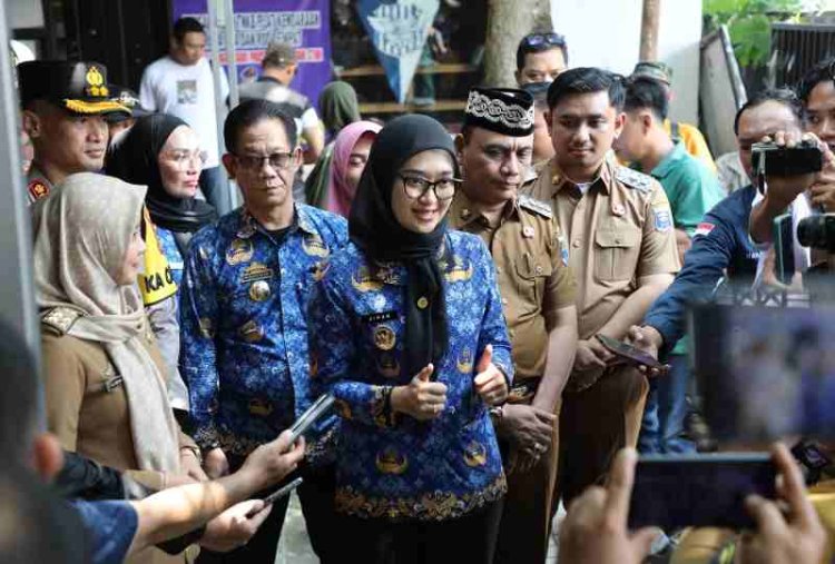 Wagub Jihan Tinjau Pelaksanaan Pemutihan Pajak Kendaraan Bermotor dan BBNKB 2025 di Metro dan Lamtim