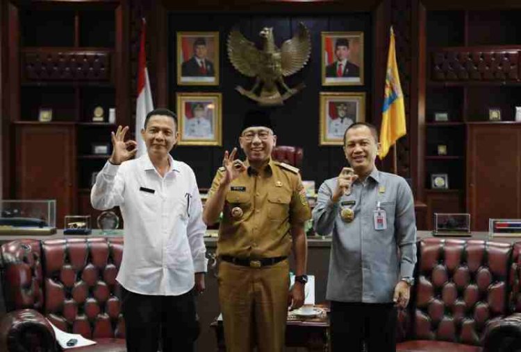 Gubernur Mirza Terima Kunker Kanwil Hukum dan Kanwil HAM Pasca Perubahan Nomenklatur