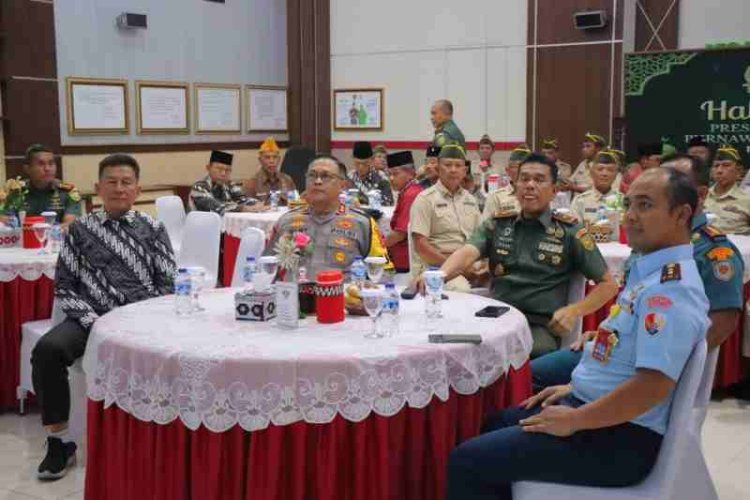 Kapolda Lampung Hadiri Halal Bihalal Presiden RI Dengan Purnawirawan TNI-Polri