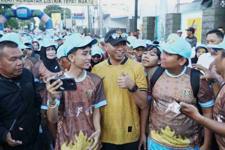 Gubernur Hadiri Senam dan Jalan Sehat Disabilitas di HUT ke-343 Bandar Lampung