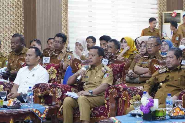 Pemkab Pringsewu Ikuti VLH Evaluasi Kabupaten Layak Anak 2025