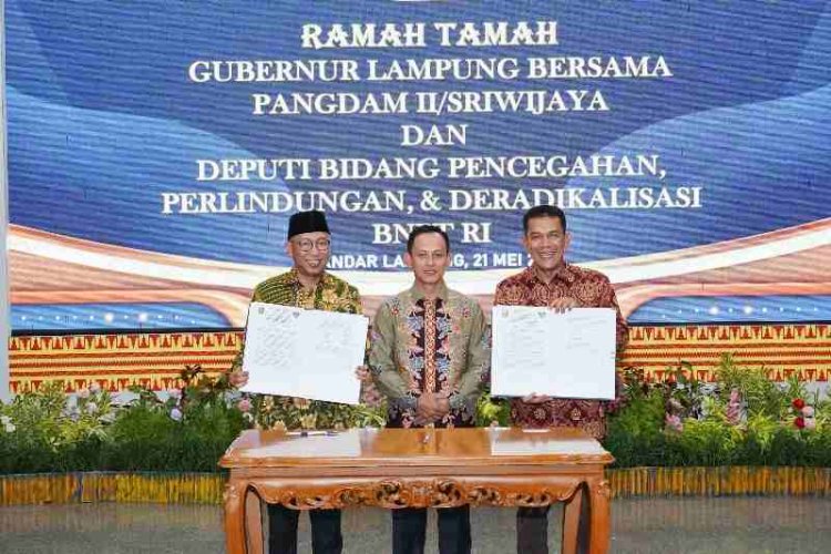 Wujudkan Swasembada Pangan, Pemprov Lampung Dukung Pembangunan Batalyon Teritorial Pembangunan
