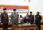 Bupati Tubaba Hadiri Rapat Paripurna DPRD, Pembicaraan Tingkat II Raperda Pertanggungjawaban APBD 2024