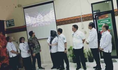 Bupati Riyanto Launching Aplikasi SEWUATI Versi.02