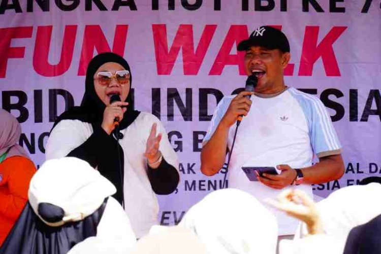 Wakil Bupati Tubaba Buka Acara HUT IBI ke-74, Apresiasi Peran Strategis Bidan