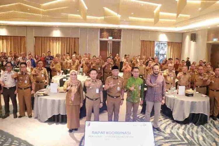 Rakor Sekda se-Lampung, Gubernur Mirza Soroti Tantangan dan Solusi Pembangunan SDM