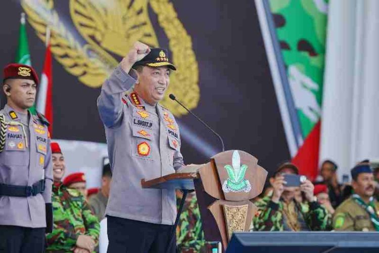 Pimpin Apel Akbar, Kapolri: Kokam Pemuda Muhammadiyah Bantu Polri Wujudkan Stabilitas Kamtibmas