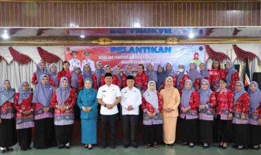 Bupati Parosil Mabsus Lantik Pengurus GOW Lampung Barat 2025–2029, Tekankan Peran Strategis Perempuan