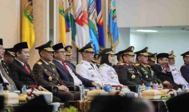 Gubernur Mirza Saksikan Peringatan Detik-detik Proklamasi Secara Virtual