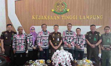 Kajati Danang Ajak PWI Lampung Kawal Kinerja Kejati: Supaya Kami Selalu Istiqomah