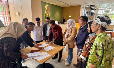 Universitas Saburai Bersama MCMI, KSMI, dan PDDI Lampung Teken MoU dengan Hotel Azana