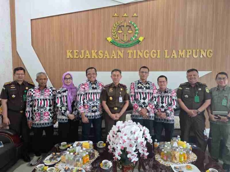 Kajati Danang Ajak PWI Lampung Kawal Kinerja Kejati: Supaya Kami Selalu Istiqomah