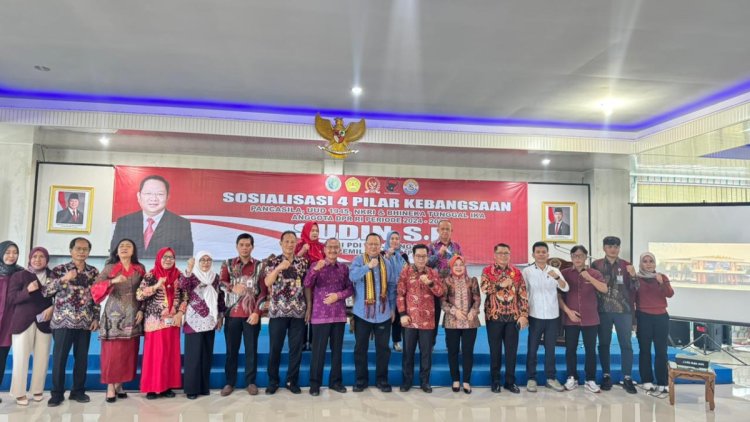 Universitas Saburai Gandeng Anggota DPR RI Gelar Sosialisasi Empat Pilar Kebangsaan
