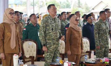Dukung Swasembada Kodam XXI/RI Bersinergi Dengan Gapoktan Tanam Padi Serentak