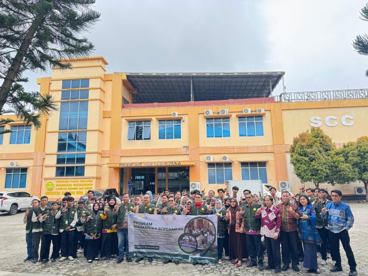 Universitas Saburai Lampung  Berangkatkan 50 Mahasiswa ke Sumbar
