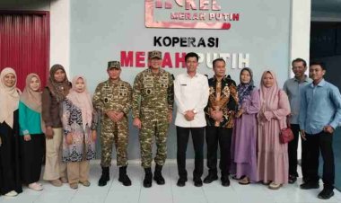 Kunjungan Kerja Pangdam XXI/Radin Inten di Kodim 0428/Mukomuko