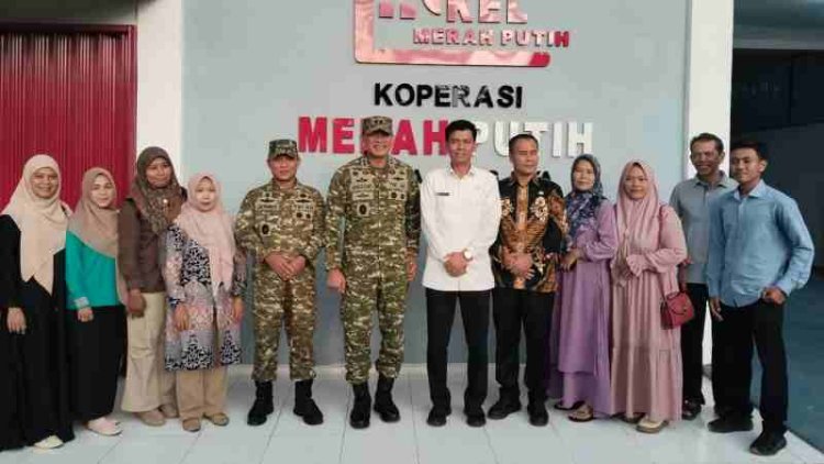 Kunjungan Kerja Pangdam XXI/Radin Inten di Kodim 0428/Mukomuko