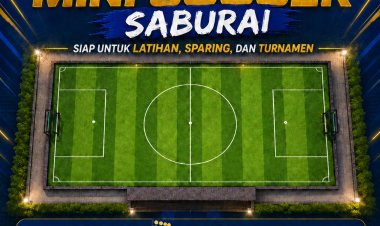 Universitas Saburai  Bangun Lapangan Mini Soccer