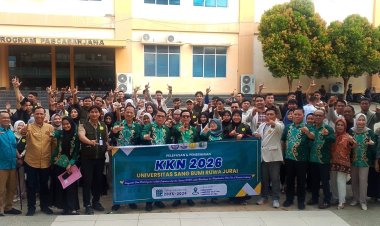 Rektor Universitas Saburai Lepas 191 Mahasiswa Ikuti KKN