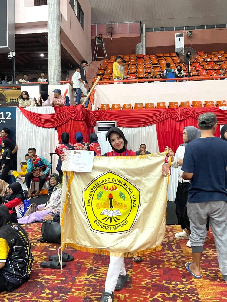 Mahasiswa Universitas Saburai Raih Juara Taekwondo Internasional
