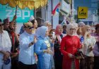 Puncak Festival Krakatau XXXV 2026, Gubernur Mirza Flag Off Lampung Tapis Karnaval