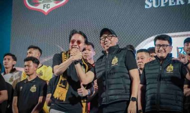 Pimpin Launching Tim dan Jersey, Gubernur Mirza Dorong Bhayangkara Presisi Lampung FC Raih Tiga Besar