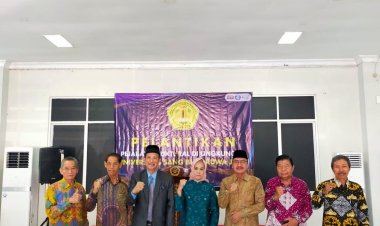 Dr Ahiruddin Dilantik Jadi Direktur Pascasarjana Universitas Saburai