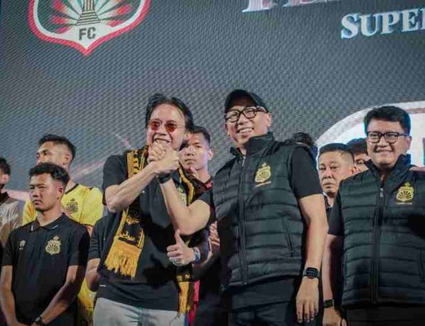 Pimpin Launching Tim dan Jersey, Gubernur Mirza Dorong Bhayangkara Presisi Lampung FC Raih Tiga Besar