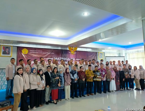 Matrikulasi Magister Hukum Universitas Saburai, Rektor: Jangan Jadi Penghafal, Jadilah Pemikir