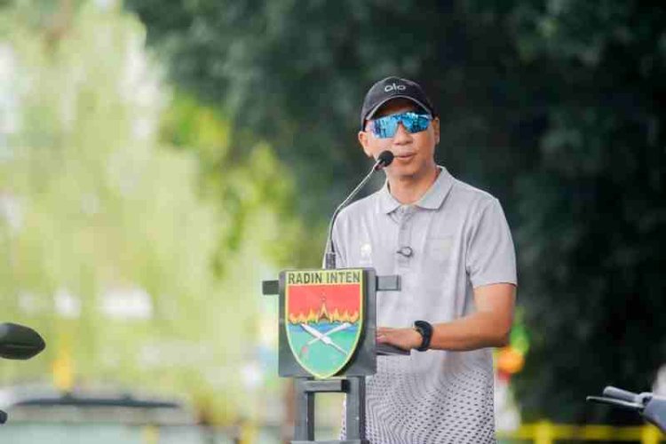 Gerak Jalan Sehat HUT ke 81 Kemerdekaan RI Jadi Momentum Pererat Sinergi Pemprov Lampung dan Kodam XXI/Raden Inten
