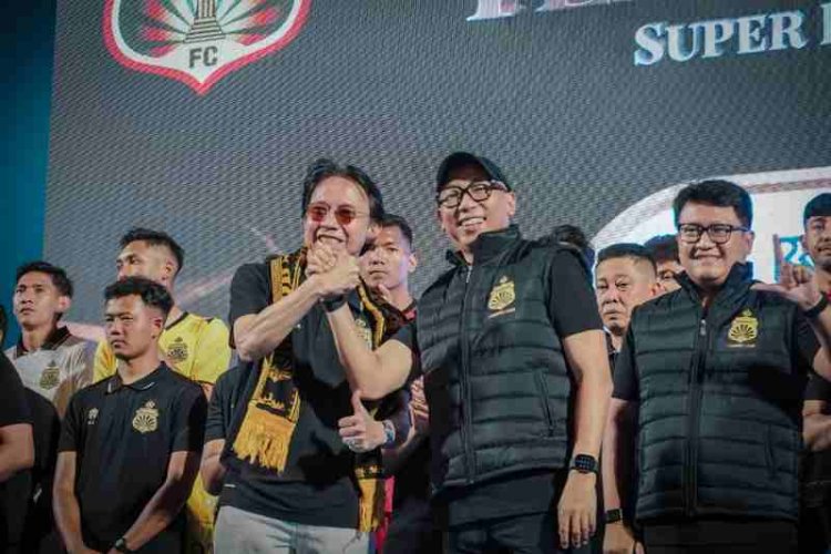 Pimpin Launching Tim dan Jersey, Gubernur Mirza Dorong Bhayangkara Presisi Lampung FC Raih Tiga Besar