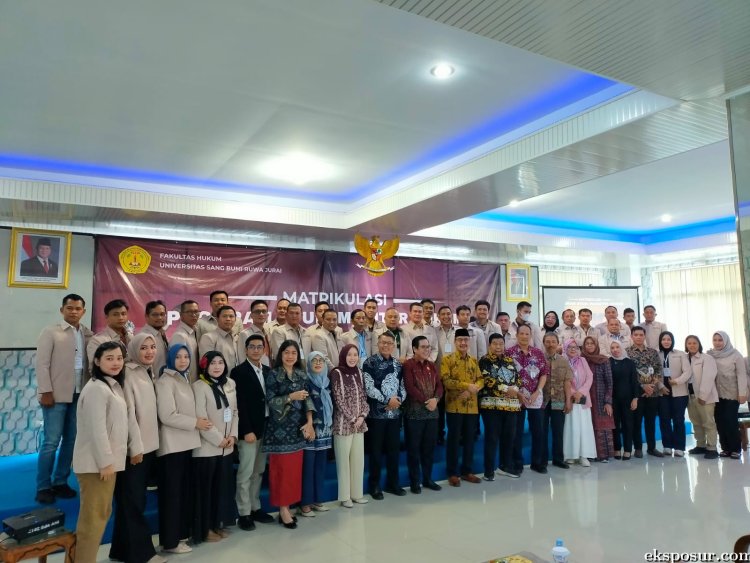 Matrikulasi Magister Hukum Universitas Saburai, Rektor: Jangan Jadi Penghafal, Jadilah Pemikir