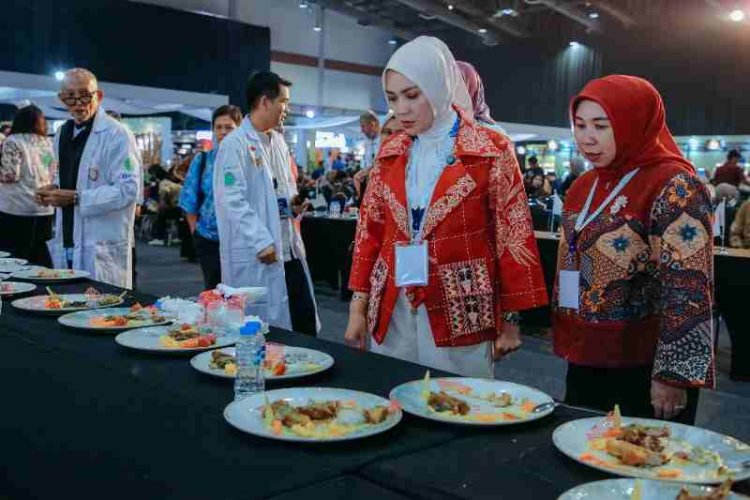 Komoditas Unggulan Lampung Tampil di Panggung Global, Batin Wulan Promosikan Tepung Mocaf dan Ikan Cobia di Ajang IN2HCC