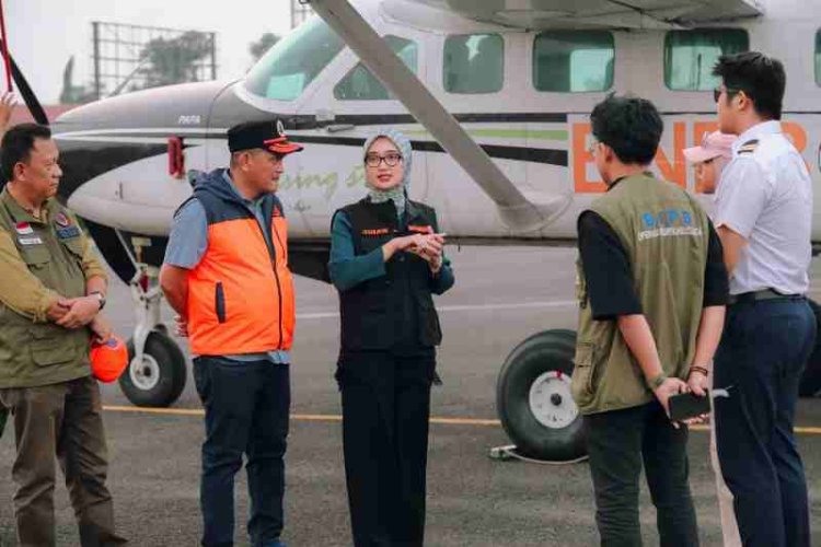 Pastikan Percepatan Penanganan Karhutla, Wagub Jihan Pantau Perkembangan Pelaksanaan Operasi Modifikasi Cuaca